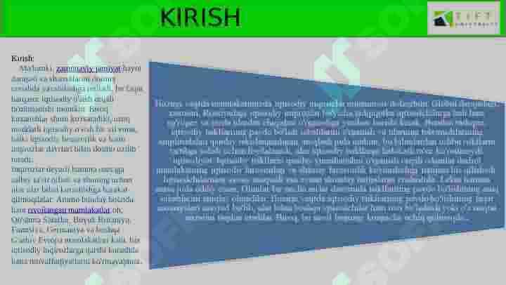 IQTISODIY INQIROZLAR 2