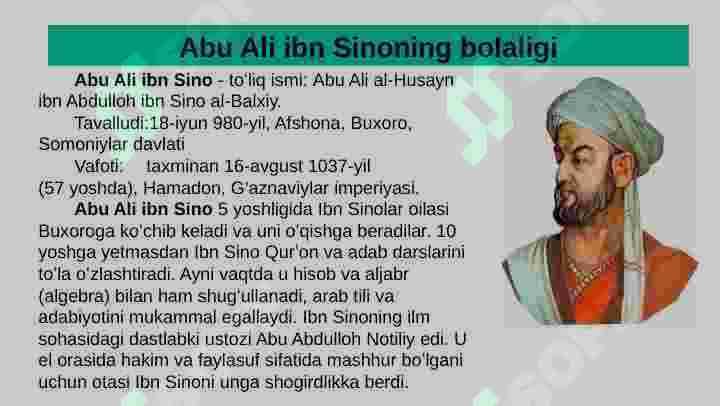 Ibn Sino 2