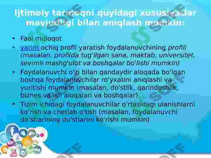 Ijtimoiy mediani baxolash 6