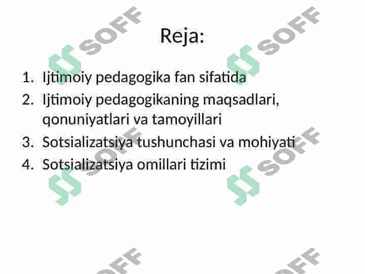 Ijtimoiy pedagogika 2