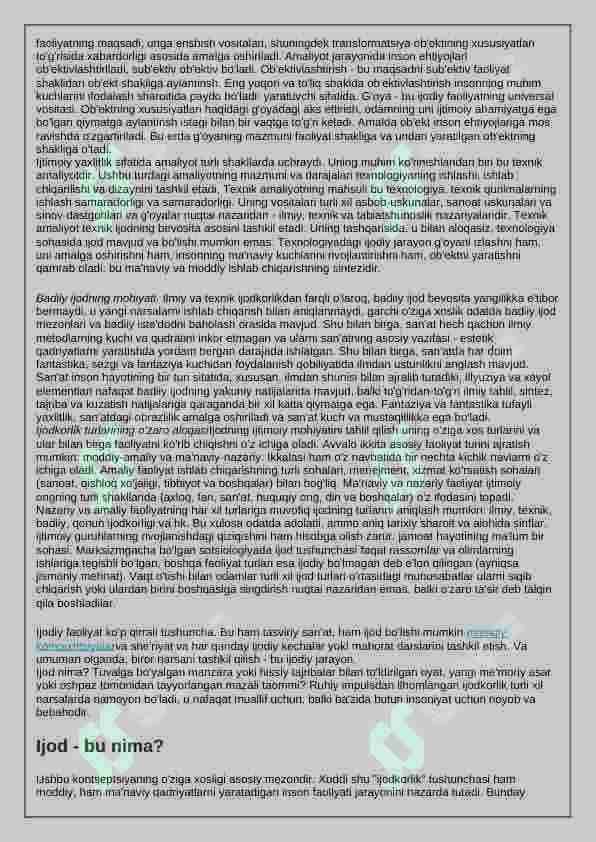 Ilmiy Ijod erkinligi 7