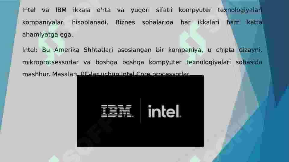 Intel IBM 4