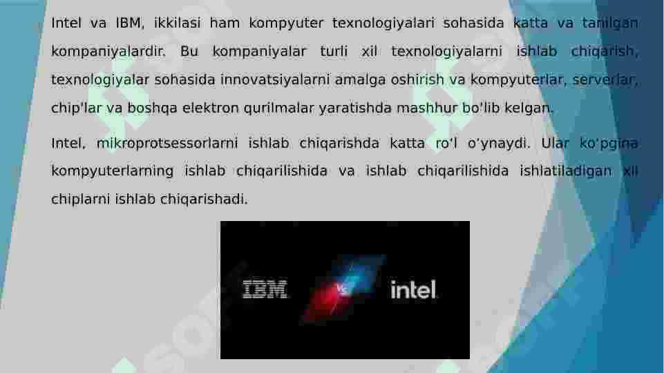 Intel IBM 6