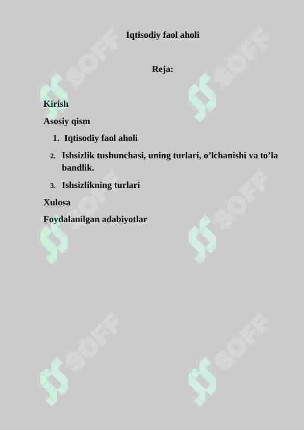 Iqtisodiy faol aholi 1