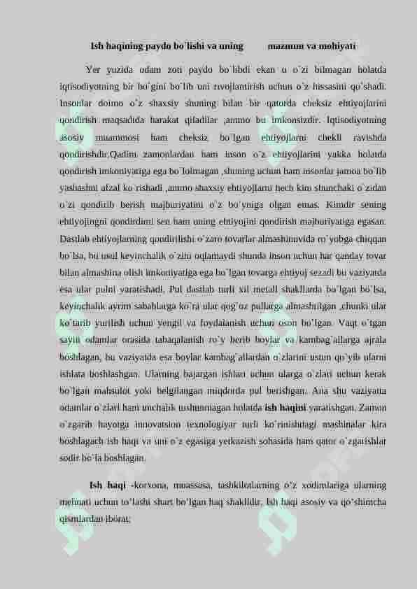 Ish haqining mohiyati 4