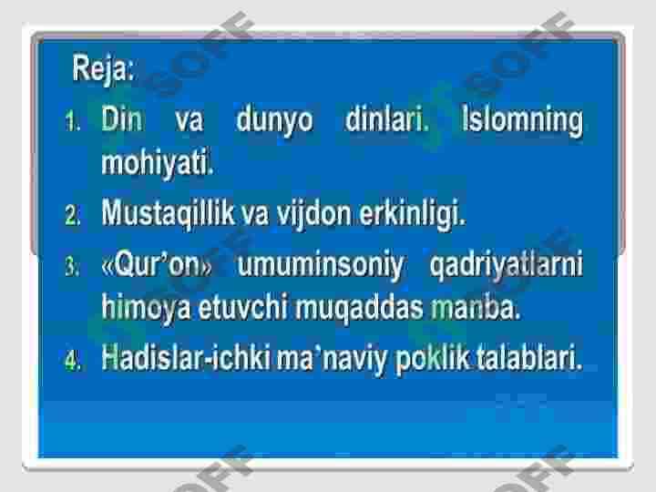 Islom dini masxablari 2