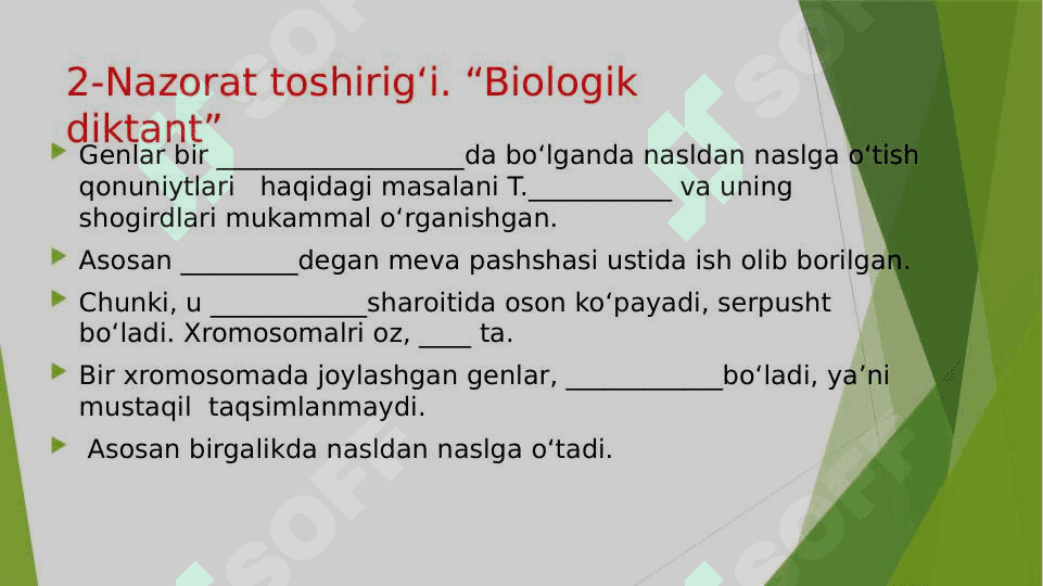 Jins Genetikasi 5