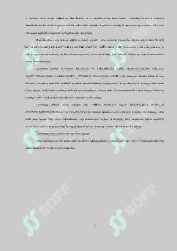 JAHON BANKLARI BILAN HAMKORLIKDA ISHLASHNI RIVOJLANTIRISH YO‘LLARI 7