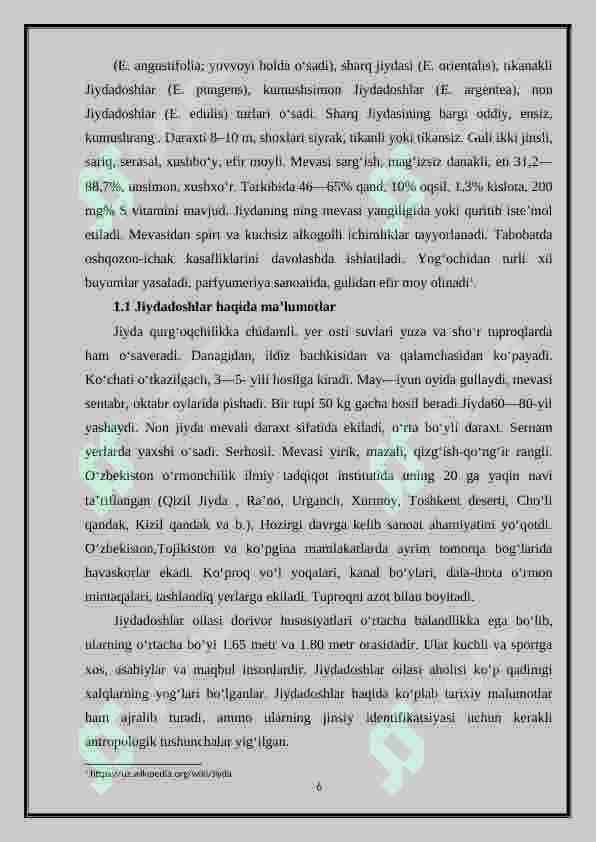 Jiydadoshlar oilasi 6