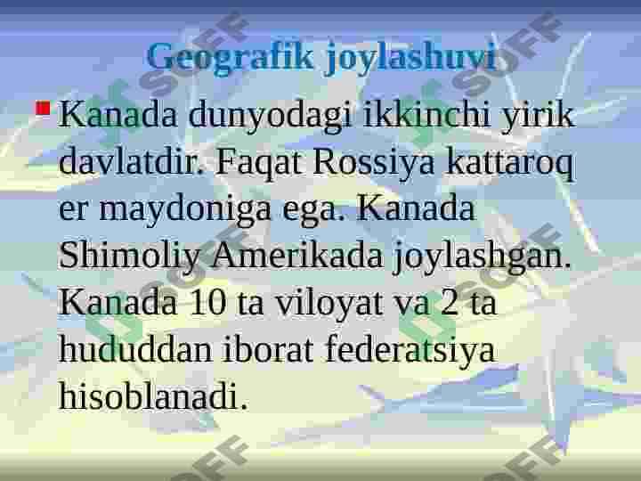 KANADA 3
