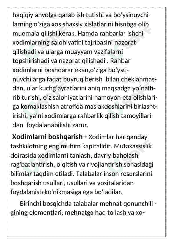 Martabani boshqarish. 7