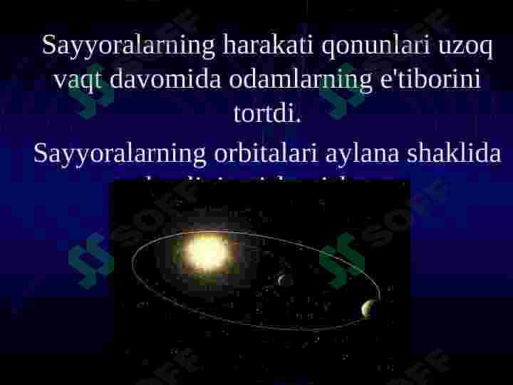 KEPLER QONUNLARI 2