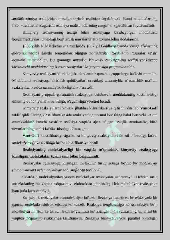 KIMYOVIY KINETIKA 5