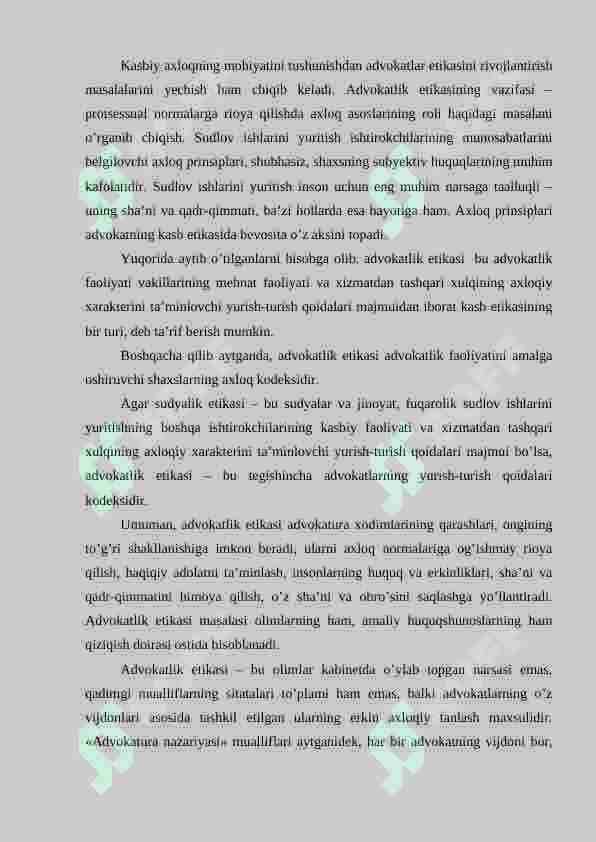Kasb Etikasi 4