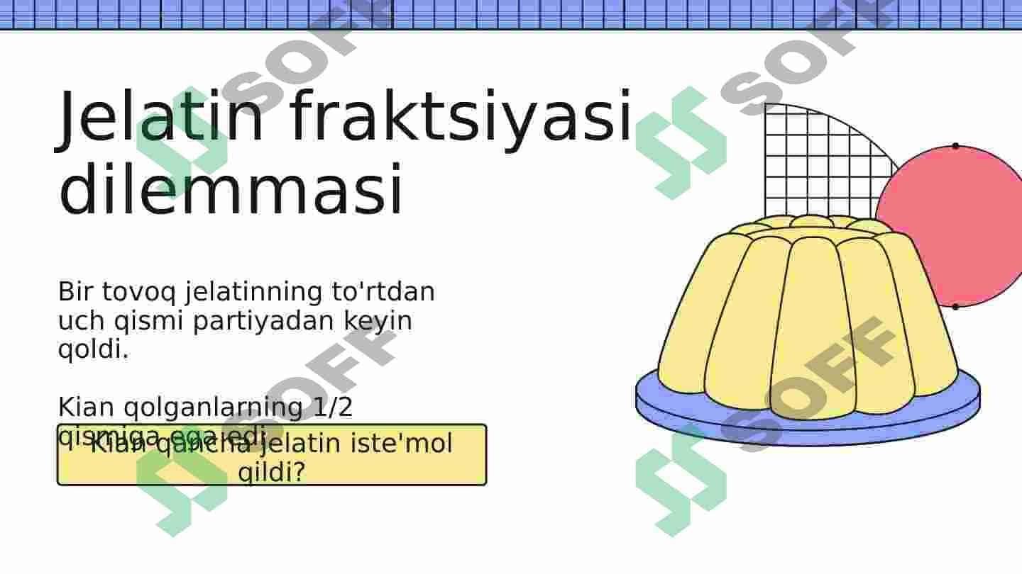 Kasrlarni ko'paytirish 3