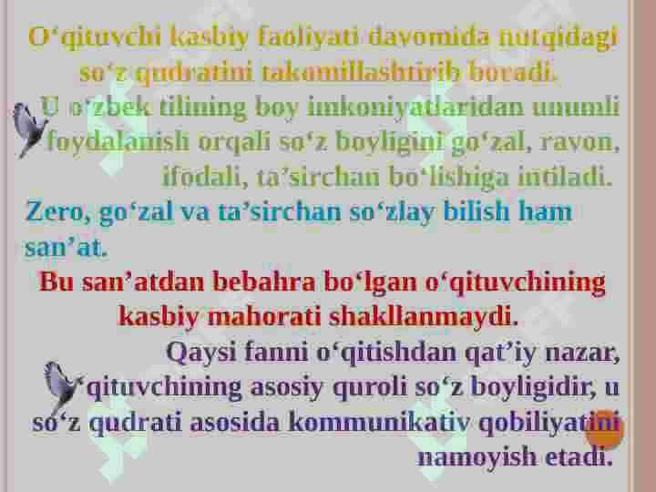 Kommunikativ muloqot 8