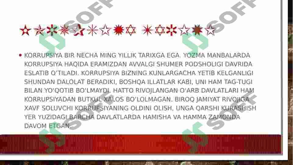 Korrupsiyaga qarshi kurashish 3
