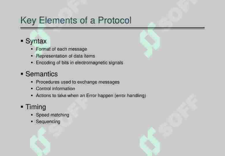 PROTOCOLS AND STANDARDS 7