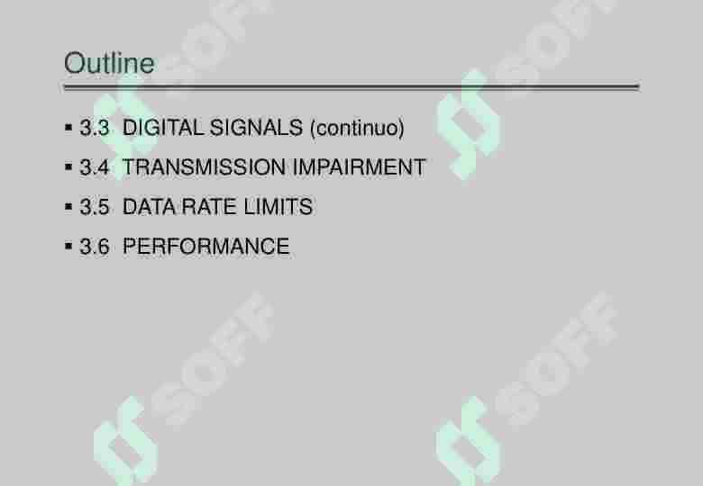 PHYSICAL LAYER (PartII) 2