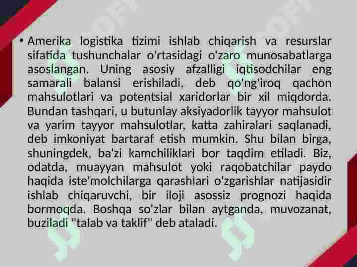 Logistika tizimi 3