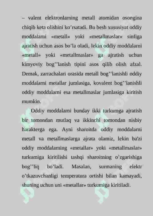 Mеtallar kimyosi 4
