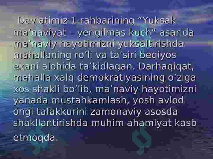 MAHALLA DEMOKRATIYASI 3