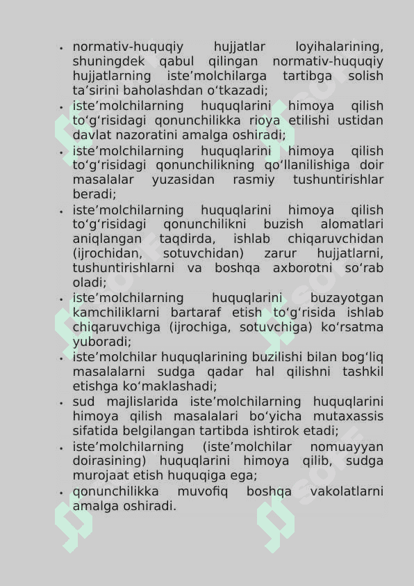 Istemol huquqi nazariyasi va asoslari 7