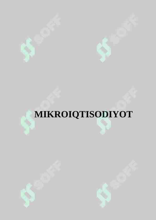 MIKROIQTISODIYOT 1