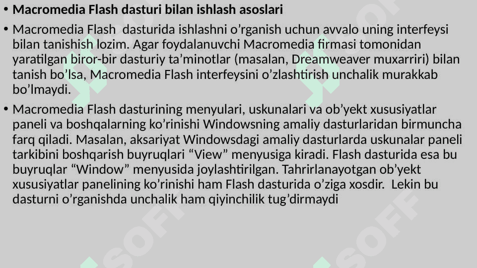 Animatsiya yaratish texnologiyalari 3