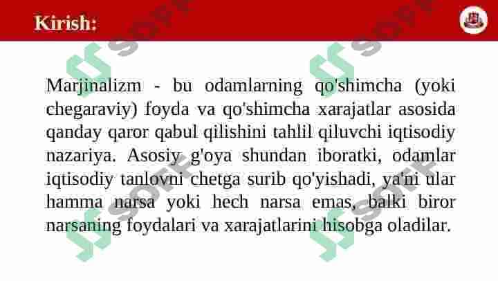 Marjinalizm va uning nomoyondalari 3
