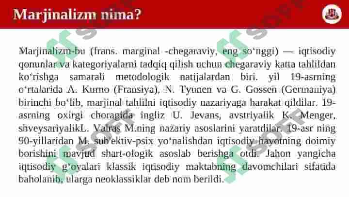 Marjinalizm va uning nomoyondalari 4
