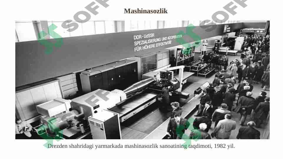 Mashinasozlik tarixi 1
