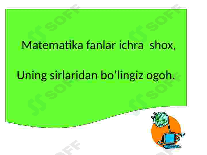 O`nli kasrlar ustida arifmetik amallar 3