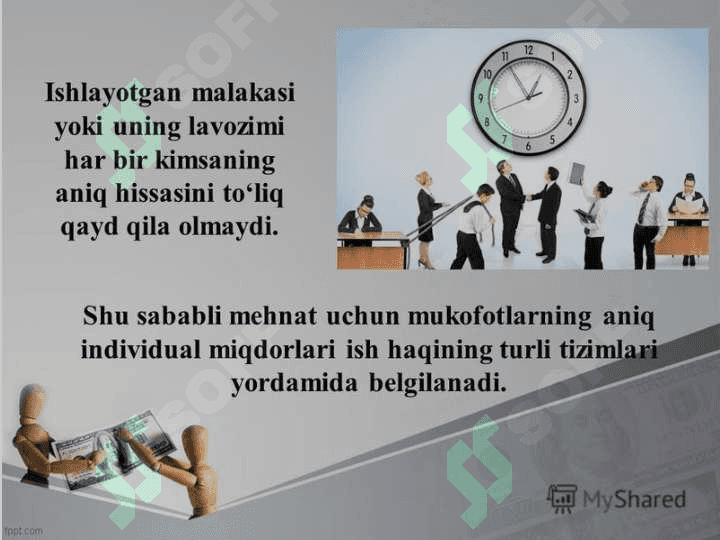 Mehnatga haq to'lash va intizom 3