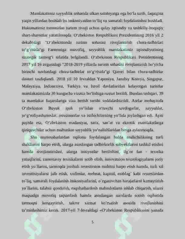 Sam AURORA turfirmasi rivojlantirish yo’llari 5