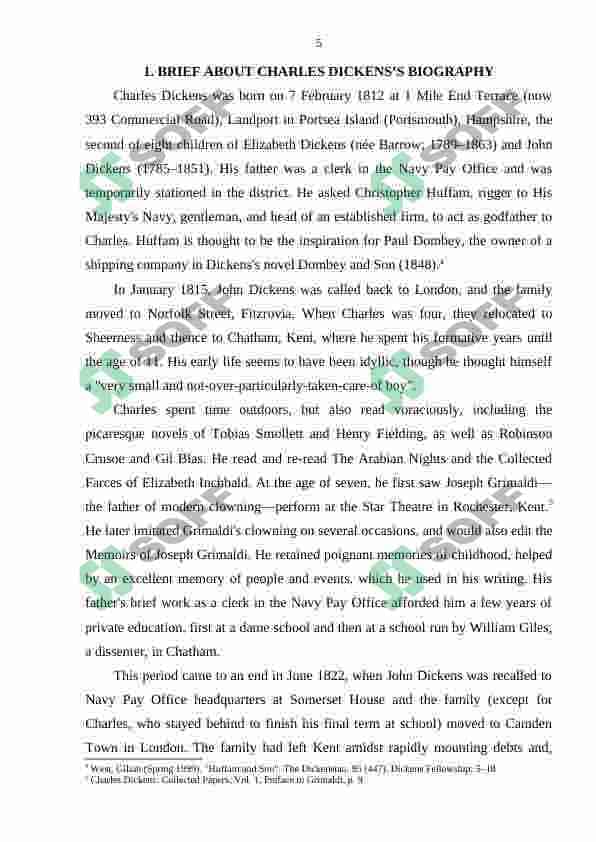 Charles Dickens as a founder of Christmas genre in British literature 5