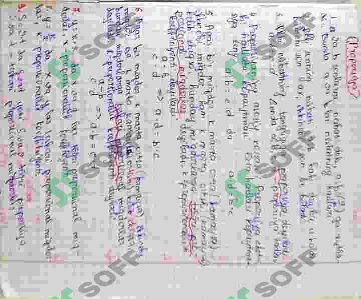 Algebra va Geometriyadan fo’rmulallar (qo'lda yozilgan ) 2
