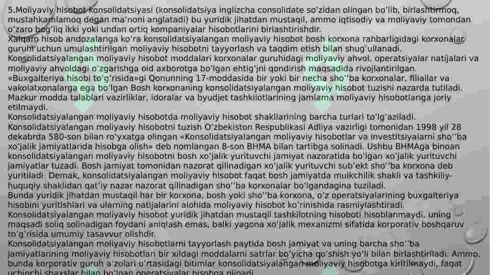 Moliyaviy hisobot 7