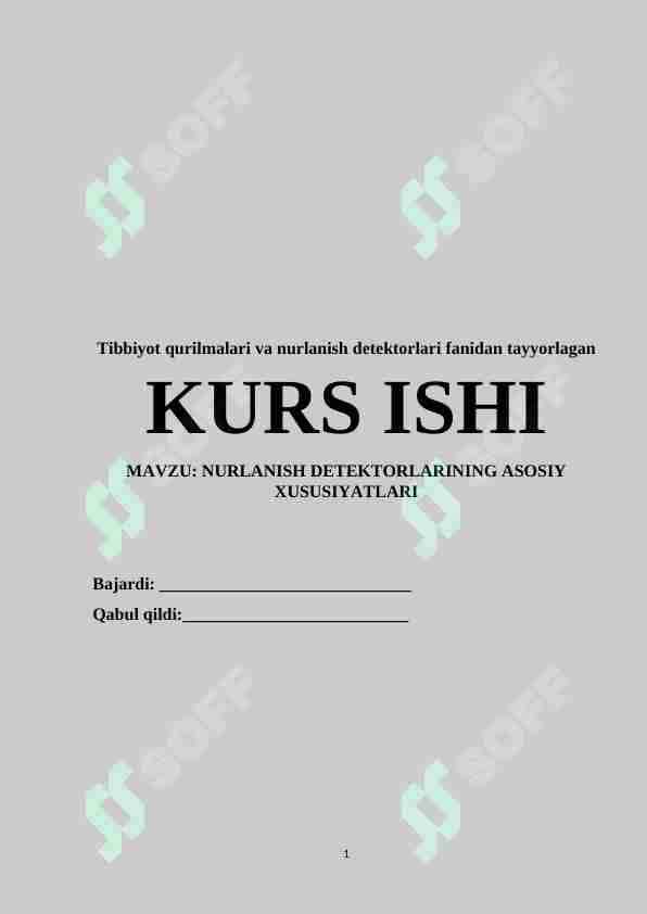 nurlanish detektori