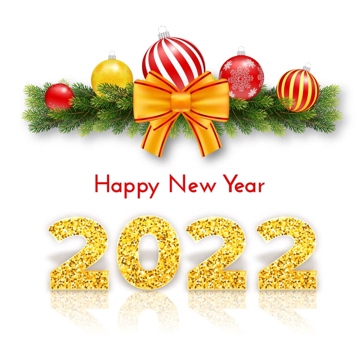 Bayram sovg'a kartasi Yangi yil bilan 2022 | Holiday gift card happy new year 2022 1