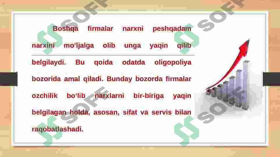 Narx va uning shakllanishi 5