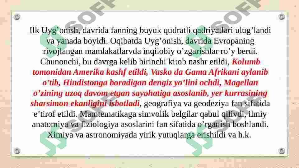 Uyg'onish davri G'arb falsafasi 4