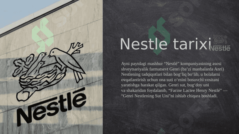 Nestle tarixi 2