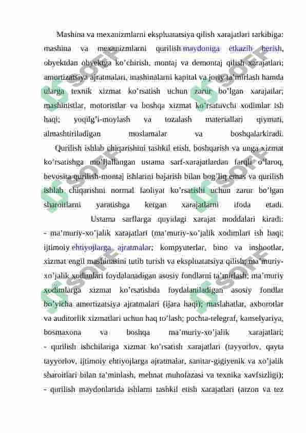 Qurilishda montaj ishlarining tan narx va smeta baholarini baholash. 4