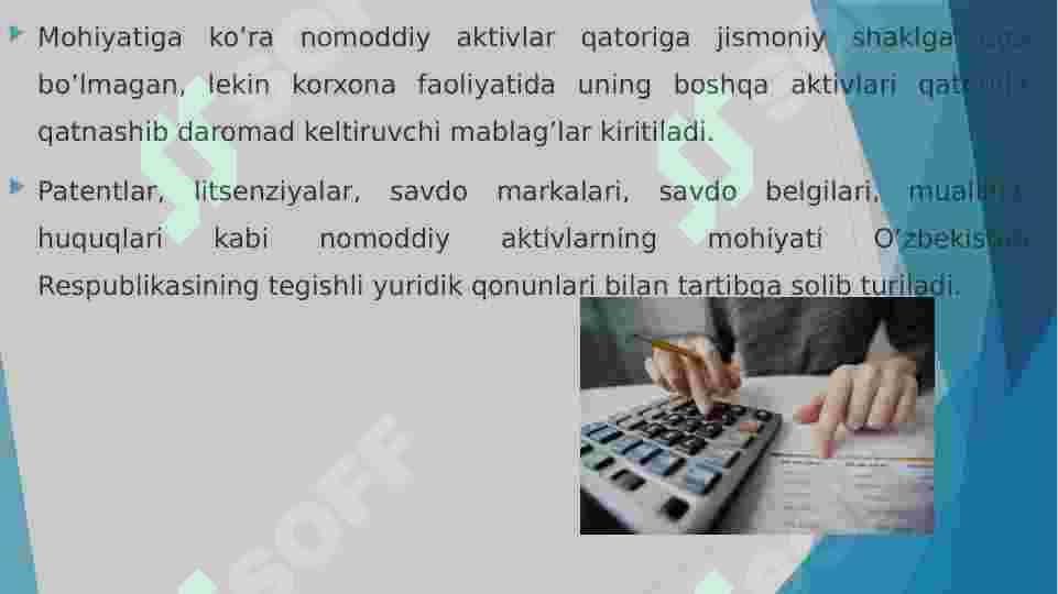 Nomoddiy aktivlar 5