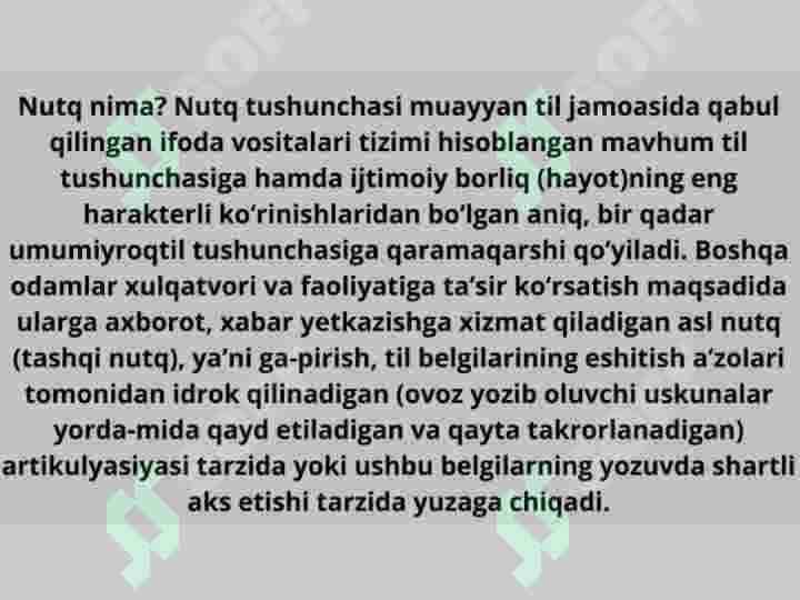Nutq uslublari 2