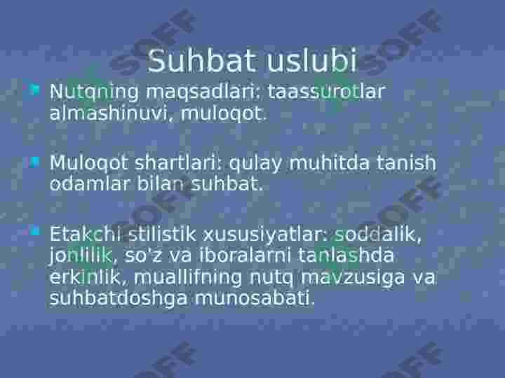 Nutq uslublari 2