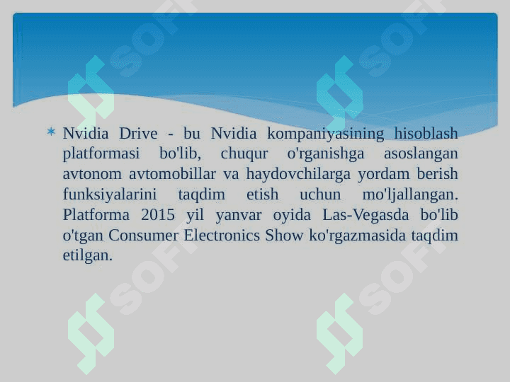 NVIDIA DRIVE PX 2