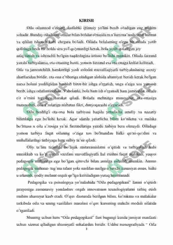 Oila pedagogikasi 3