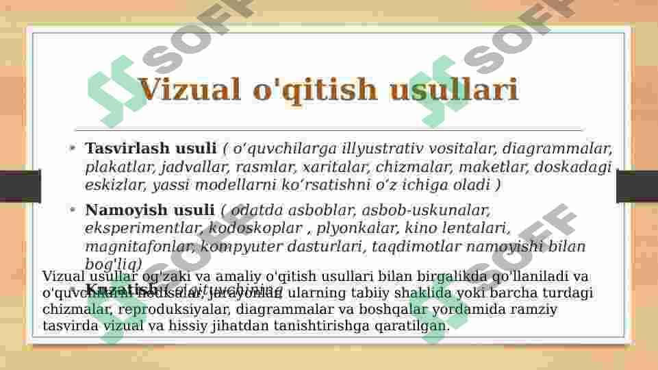 O‘QITISH METOD 5